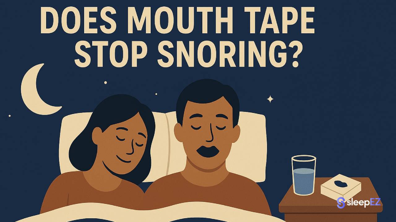 Does Mouth Tape Stop Snoring?