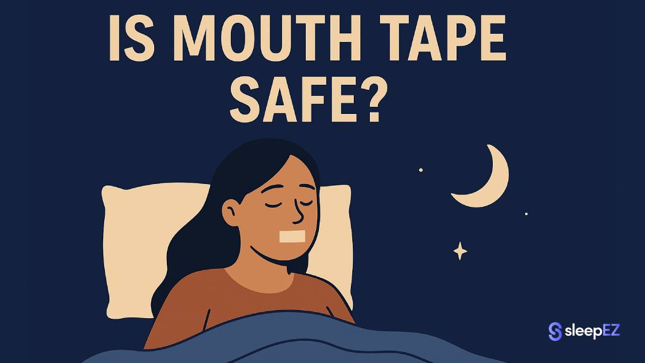 Is Mouth Tape Safe? Guide to Benefits, Risks & Best Practice